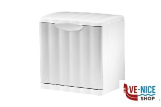 pattumiere AMICA-PATTUMIERA 40X30X40 20 LITRI BIANCA 42556 STEFANPLAST