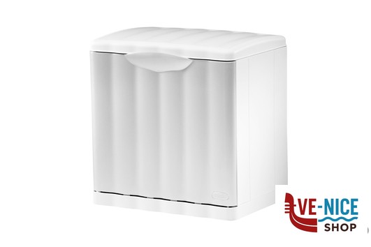 pattumiere AMICA-PATTUMIERA 40X30X40 20 LITRI BIANCA 42556 STEFANPLAST