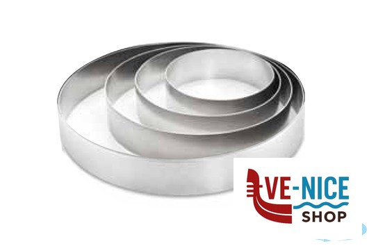 preparazione cibi ANELLO PER TORTE ALLUMINIO CM 28X6H THERMOHAUSER - immagine 2