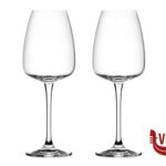 vetro ANSER - CONFEZIONE 2 CALICI VINO CL 44 IN VETRO BOHEMIA CRISTALEX