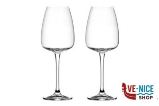 vetro ANSER - CONFEZIONE 2 CALICI VINO CL 44 IN VETRO BOHEMIA CRISTALEX