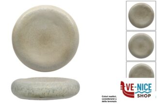 ceramica ANTIQUA-PIATTO ALTO TONDO CM.27 H.5 IN GRES PORCELLANATO IMPORT TAVOLA PROFESSIONAL