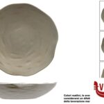 ceramica ANTIQUA-PIATTO PASTA ORGANIC CM.30 IN GRES PORCELLANATO IMPORT TAVOLA PROFESSIONAL