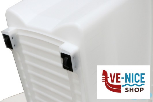 box ARAVEN-CONTENITORE X ALIMENTI CM.65X43XH.45 70LT. CON RUOTE 01870 ARAVEN - immagine 2