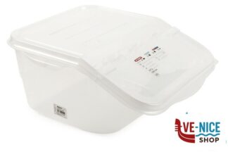 gastronorm ARAVEN-CONTENITORE IMPILABILE 2 APERTURE 415X340XH.200 16L. 09145 ARAVEN