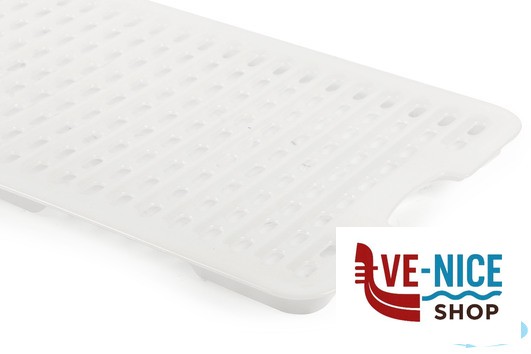 cucina ARAVEN-FALSO FONDO FORATO GN 1.1 470X265XH.20 BIANCO 00256 ARAVEN - immagine 2