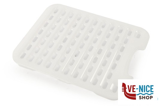 cucina ARAVEN-FALSO FONDO FORATO GN 1.2 260X205XH.20 BIANCO 00241 ARAVEN