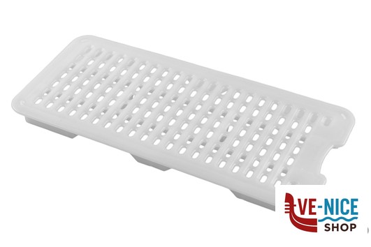 gastronorm ARAVEN FALSO FONDO FORATO GASTRONORM 1.3 MM 260X115XH.20 BIANCO 00242 ARAVEN