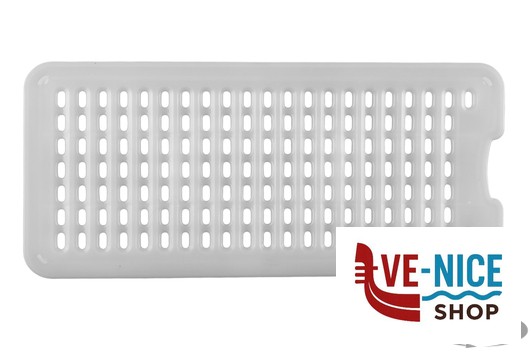 gastronorm ARAVEN FALSO FONDO FORATO GASTRONORM 1.3 MM 260X115XH.20 BIANCO 00242 ARAVEN - immagine 2