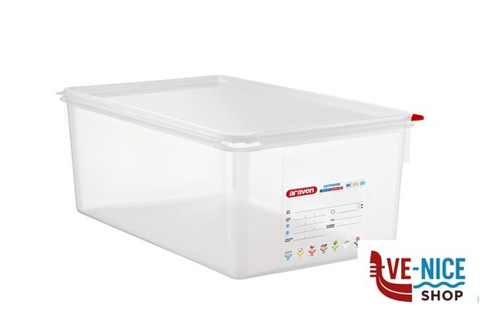 gastronorm ARAVEN GASTRONORM ERMETICO 1.1 L.28 530X325X200 3038 ARAVEN