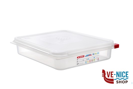 gastronorm ARAVEN-GASTRONORM ERMETICO 1.2 L.4 325X265X65 3032 ARAVEN