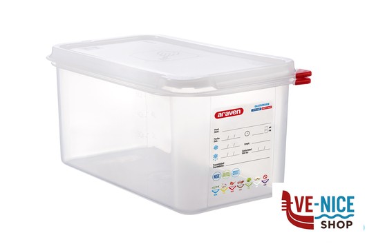 gastronorm ARAVEN GASTRONORM ERMETICO 1.3 L.6 325X176X150 3031 ARAVEN