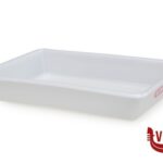 gastronorm ARAVEN-VASCHETTA BIANCA 485X335X80 LT.8  01132 ARAVEN