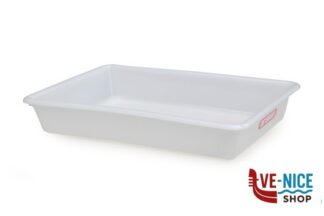 gastronorm ARAVEN-VASCHETTA BIANCA 485X335X80 LT.8 01132 ARAVEN