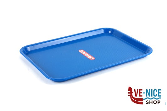 plastica ARAVEN-VASSOIO FAST FOOD CM.35X27 POLIPROPILENE BLU ARAVEN