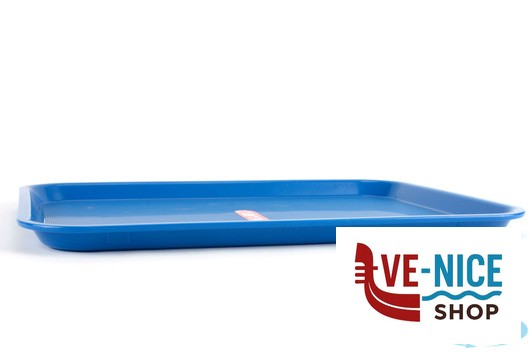 plastica ARAVEN-VASSOIO FAST FOOD CM.41X30 POLIPROPILENE BLU ARAVEN - immagine 2