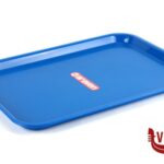 plastica ARAVEN-VASSOIO FAST FOOD CM.41X30 POLIPROPILENE BLU ARAVEN