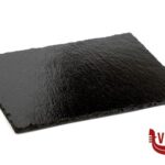 0 VASSOIO IN ARDESIA NATURALE GN 1.2 CM 32,5X26,5 SPESSORE 6-9 MM CON PIEDINI ANTISCIVOLO 00991 APS  ASSHEUER POTT GMBH E CO KG