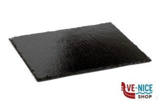 0 VASSOIO IN ARDESIA NATURALE GN 1.3 CM 32,5X17,6 SPESSORE 6-9 MM CON PIEDINI ANTISCIVOLO 00992 APS ASSHEUER POTT GMBH E CO KG