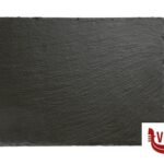 0 VASSOIO IN ARDESIA NATURALE CM 26,5X20,5 SPESSORE 6-9 MM CON PIEDINI ANTISCIVOLO 00942 APS  ASSHEUER POTT GMBH E CO KG