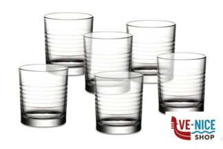 vetro ARENA - CONFEZIONE 6 BICCHIERI ACQUA TRASPARENTI CL.24 4.12410 BORMIOLI ROCCO