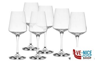 vetro ARIA - CONFEZIONE 6 CALICI VINO CL 46 25325020206 RCR CRISTALLERIA ITALIANA