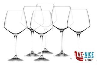 vetro ARIA - CONFEZIONE 6 CALICI VINO CL 72 25351020106 RCR CRISTALLERIA ITALIANA