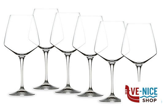 vetro ARIA - CONFEZIONE 6 CALICI VINO CL 79 25324020106 RCR CRISTALLERIA ITALIANA