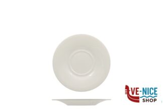 tazze da te' ARTIKA - PIATTINO PER TAZZA THE CM 15  PORCELLANA ALLUMINICA IMPORT TAVOLA PROFESSIONAL