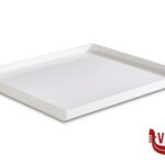 0 ASIA PLUS-VASSOIO MELAMINA BIANCA LUCIDA GN 1/2 CM 32,5X26,5 H.3 15450 APS  ASSHEUER POTT GMBH E CO KG