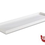 0 ASIA PLUS-VASSOIO MELAMINA BIANCA LUCIDA GN 2.4 CM 53X16,2 H.3 15454 APS  ASSHEUER POTT GMBH E CO KG