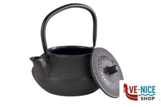 teiere tisaniere infusiere ASIA-TEIERA CM12,5 X 11 X H. 12,5GHISA, INTERNO SMALTATO NERO 0,3 LITRI APS ASSHEUER POTT GMBH E CO KG