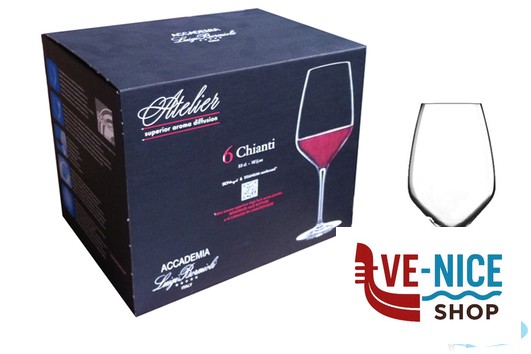 bicchieri e calici ATELIER CONFEZIONE 6 CALICI CHIANTI CL.55 10647-07 BORMIOLI LUIGI - immagine 2