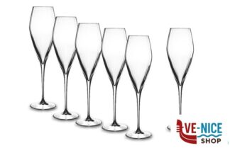 bicchieri e calici ATELIER - CONFEZIONE 6 CALICI PROSECCO CL.27 8748-07 BORMIOLI LUIGI