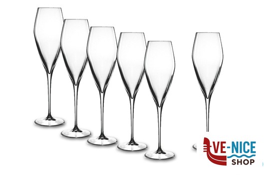 bicchieri e calici ATELIER - CONFEZIONE 6 CALICI PROSECCO CL.27 8748-07 BORMIOLI LUIGI