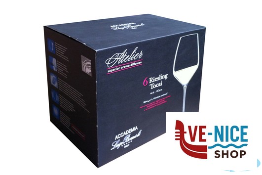 bicchieri e calici ATELIER-CONFEZIONE 6 CALICI CL. 44 RIESLING CON TACCA CE 8746-32 BORMIOLI LUIGI - immagine 3