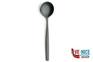 acciaio ATLANTIDA ICE BLACK-CUCCHIAIO DOLCE INOX 18-10 CM.16,3 MM.5 COMAS