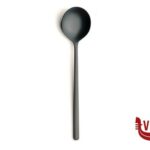 ATLANTIDA ICE BLACK-CUCCHIAIO TAVOLA INOX 18-10 CM 21,5 MM 6 COMAS acciaio 6 pezzi