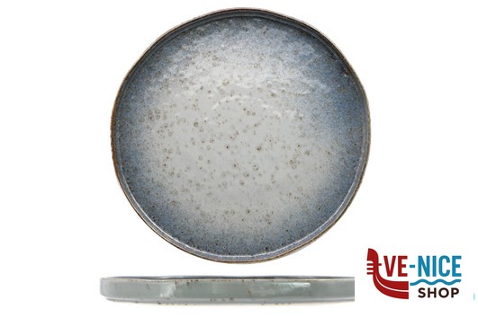 ceramica ATLANTIS-PIATTO PIANO NORDIC CM.27,5 AW-3036 IMPORT TAVOLA PROFESSIONAL