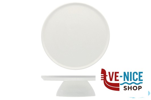 porcellana B.B. WHITE-ALZATA PORTADOLCI CM.25XH.7,3 BA12452-1 IMPORT TAVOLA PROFESSIONAL - immagine 3