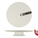 porcellana B.B. WHITE-ALZATA PORTADOLCI CM.29,7XH.5,7  BA1541 IMPORT TAVOLA PROFESSIONAL