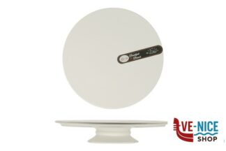 porcellana B.B. WHITE-ALZATA PORTADOLCI CM.29,7XH.5,7 BA1541 IMPORT TAVOLA PROFESSIONAL