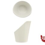 porcellana B.B. WHITE-CESTINO FRITTI PORCELLANA CM.10,7X9,4X12,7 IMPORT TAVOLA PROFESSIONAL