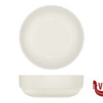 porcellana B.B. WHITE-CIOTOLA IMPILABILE CM.21,2X7,3 BA2437-2 IMPORT TAVOLA PROFESSIONAL