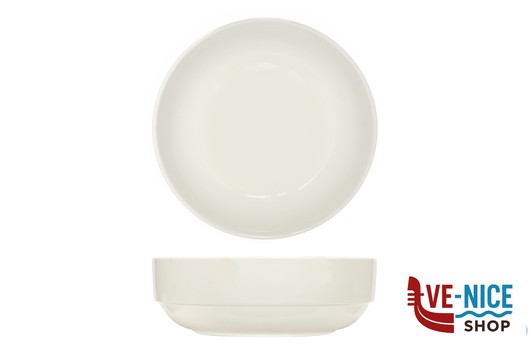 porcellana B.B. WHITE-CIOTOLA IMPILABILE CM.14X5,9 BA2437 IMPORT TAVOLA PROFESSIONAL