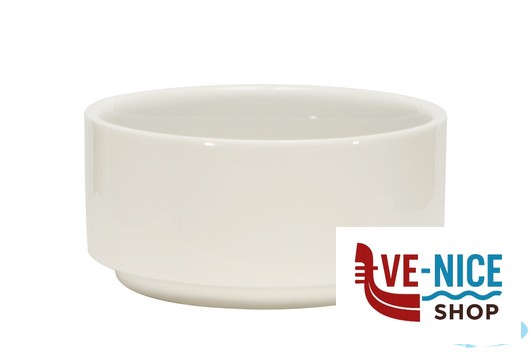 porcellana B.B. WHITE-CIOTOLINA TONDA CM.8X3,5 BA0222 IMPORT TAVOLA PROFESSIONAL - immagine 2