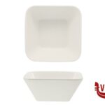 porcellana B.B. WHITE-COPPETTA QUADRA CM.16X16X6,7   BA0105-3 IMPORT TAVOLA PROFESSIONAL