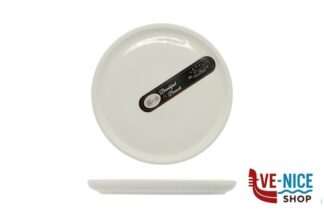 porcellana B.B. WHITE-PIATTO TONDO CM.15,9X1,6 BA3113-2 IMPORT TAVOLA PROFESSIONAL