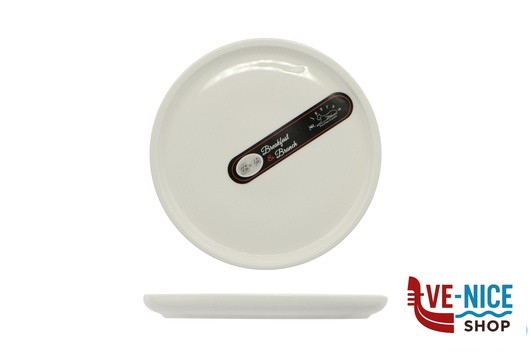 porcellana B.B. WHITE-PIATTO TONDO CM.15,9X1,6 BA3113-2 IMPORT TAVOLA PROFESSIONAL