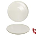 porcellana B.B. WHITE-PIATTO TONDO CM.26,1X2,2  BA3113 IMPORT TAVOLA PROFESSIONAL